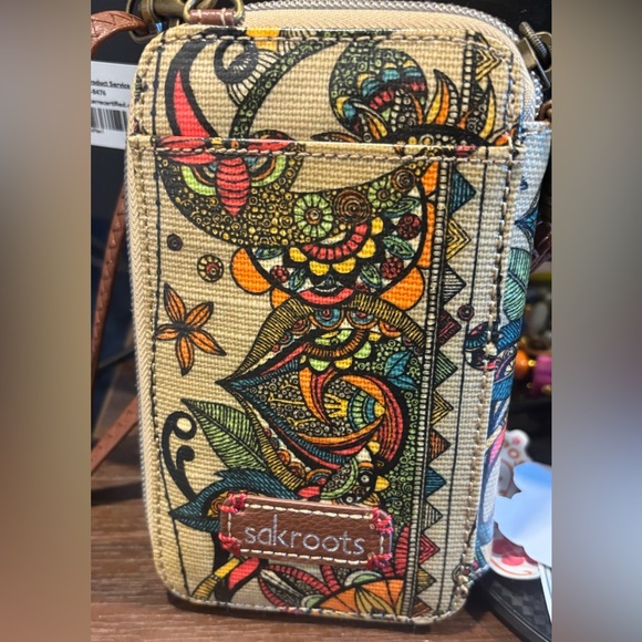 Owl Sakroots Phone Holder mini purse preloved good condition - Picture 2 of 2